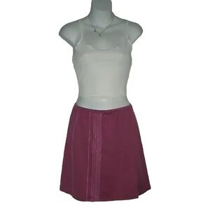 Nike Skirt Pink Golf Skort Dri Fit Ballet Tenniscore Sporty Athleisure Workout M